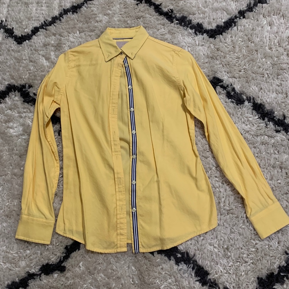 Yellow button down - Picture 1 of 3
